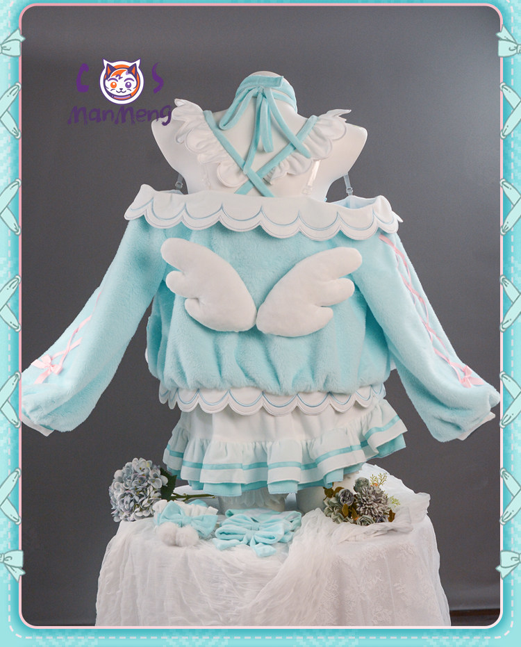 Disfraz de Cosplay de Miku par - Anime Cosplay Miku reseña y precio
